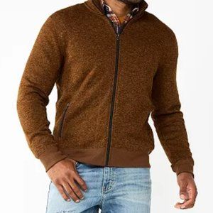 Men's Sonoma Goods For Life® Fleece Sweater Jacket - Large NWT